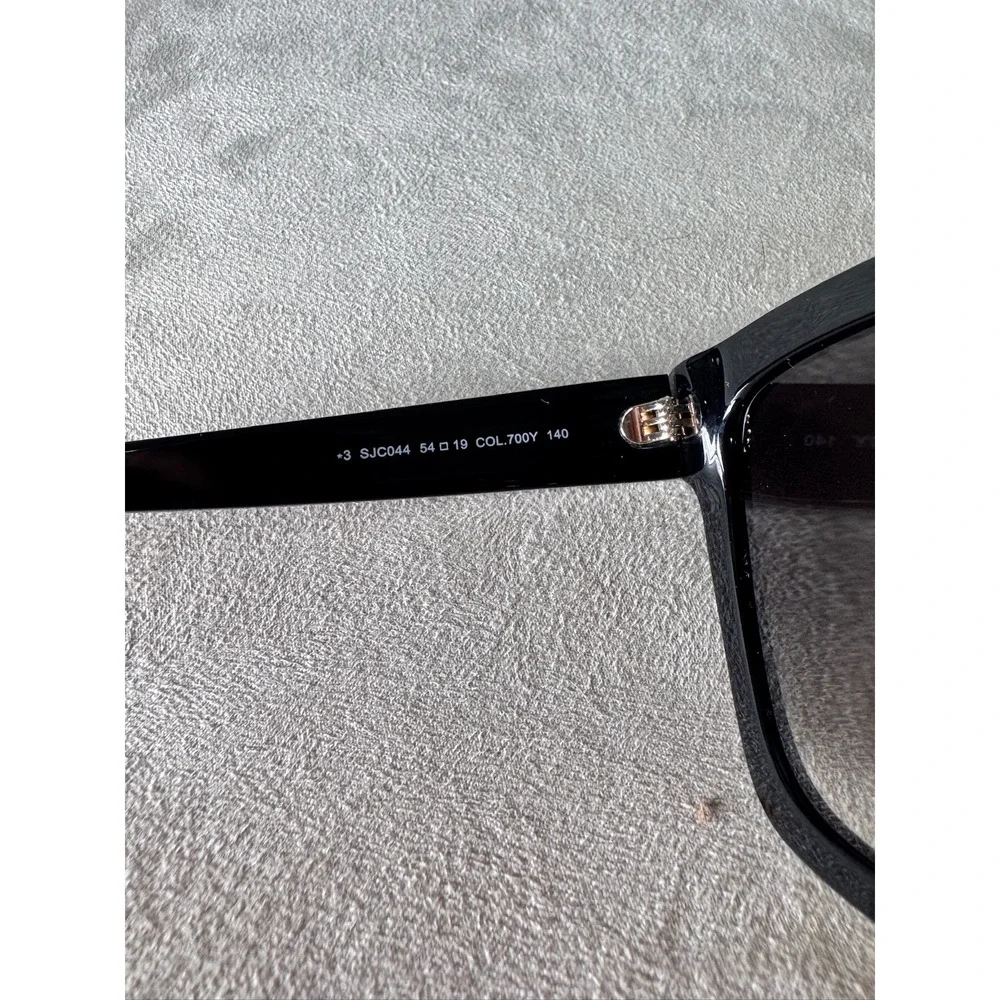 Just Cavalli SJC044 Women Sunglasses Black Snake Print Gradient Lenses *Read‎
